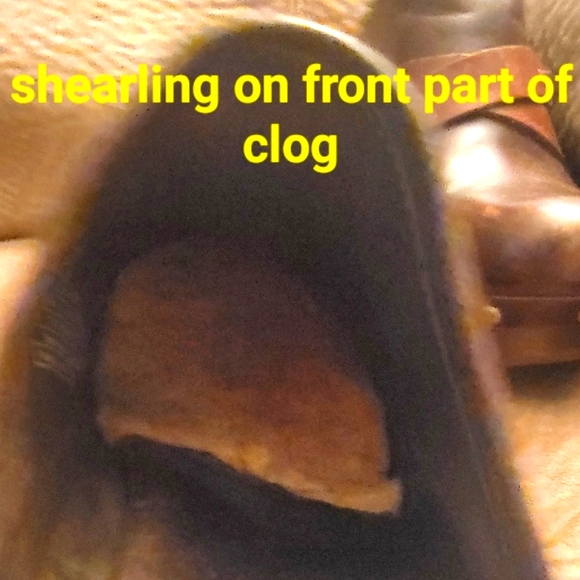 UGG Womens Brown Natalee 1001315 Clogs Wedge Heel Shoes Size 9 - Picture 4 of 5